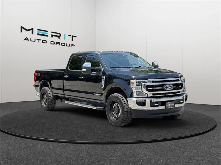 Black 2020 Ford F350 Super Duty Crew Cab Lariat Pickup 4D 8 ft for sale in Jacksonville, FL