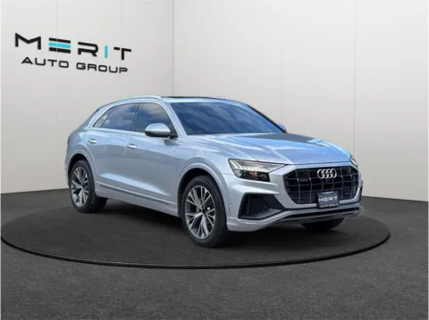 Silver 2021 Audi Q8 55 TFSI Premium Plus Sport Utility 4D for sale in Jacksonville, FL