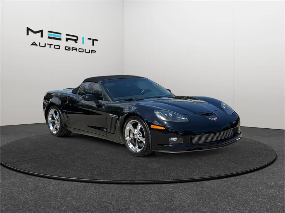 Black 2013 Chevrolet Corvette Grand Sport Convertible 2D for sale in Jacksonville, FL