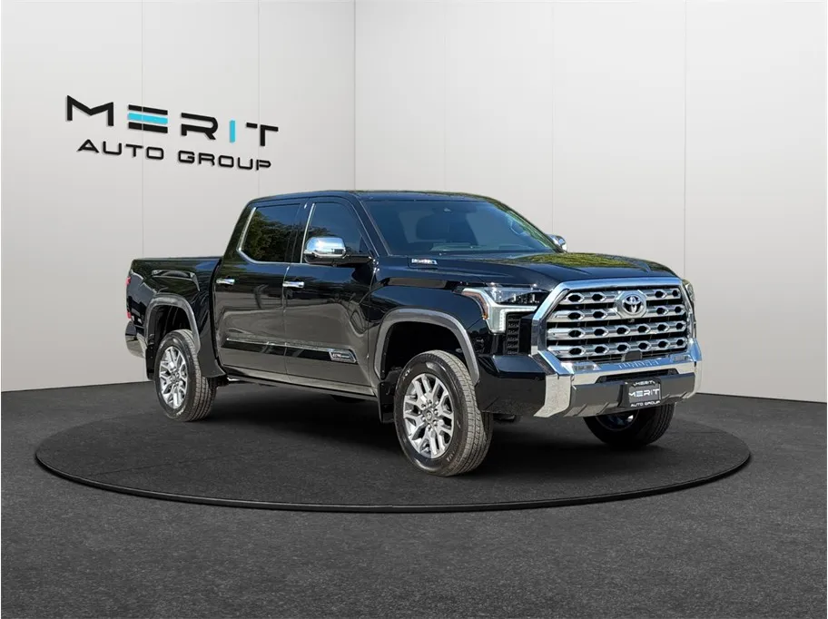 Black 2025 Toyota Tundra i-FORCE MAX CrewMax 1794 Edition Pickup 4D 5 1/2 ft for sale in Jacksonville, FL