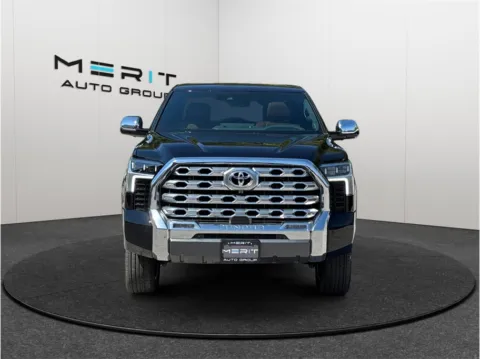 Another view of 2025 Toyota Tundra i-FORCE MAX CrewMax 1794 Edition Pickup 4D 5 1/2 ft for sale in Jacksonville, FL at Merit Auto Group Atlantic