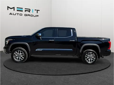 More photos of 2025 Toyota Tundra i-FORCE MAX CrewMax 1794 Edition Pickup 4D 5 1/2 ft at Merit Auto Group Atlantic, FL