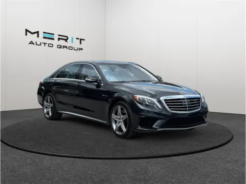 Black 2015 Mercedes-benz S-Class S 63 AMG 4MATIC Sedan 4D for sale in Jacksonville, FL