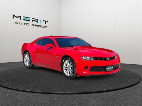 Red 2015 Chevrolet Camaro LS Coupe 2D for sale in Jacksonville, FL