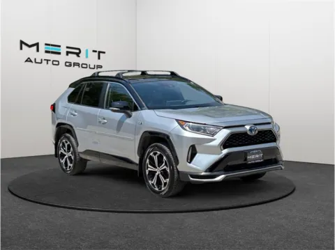 Silver 2021 Toyota RAV4 Prime XSE Sport Utility 4D for sale in Jacksonville, FL