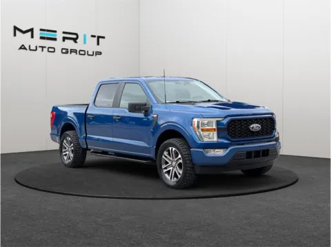 Blue 2022 Ford F-150 SuperCrew Cab XL Pickup 4D 5 1/2 ft for sale in Jacksonville, FL