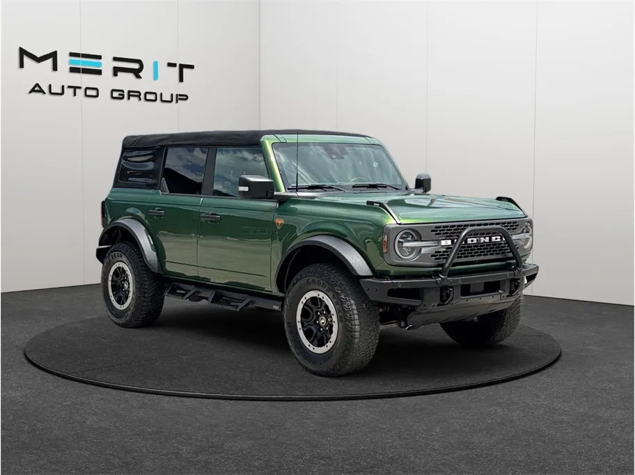 Green 2022 Ford Bronco Badlands Sport Utility 4D for sale in Jacksonville, FL