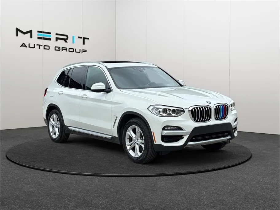 White 2020 BMW X3 sDrive30i Sport Utility 4D for sale in Jacksonville, FL