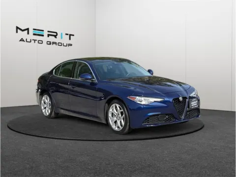 Blue 2020 Alfa Romeo Giulia Ti Sedan 4D for sale in Jacksonville, FL