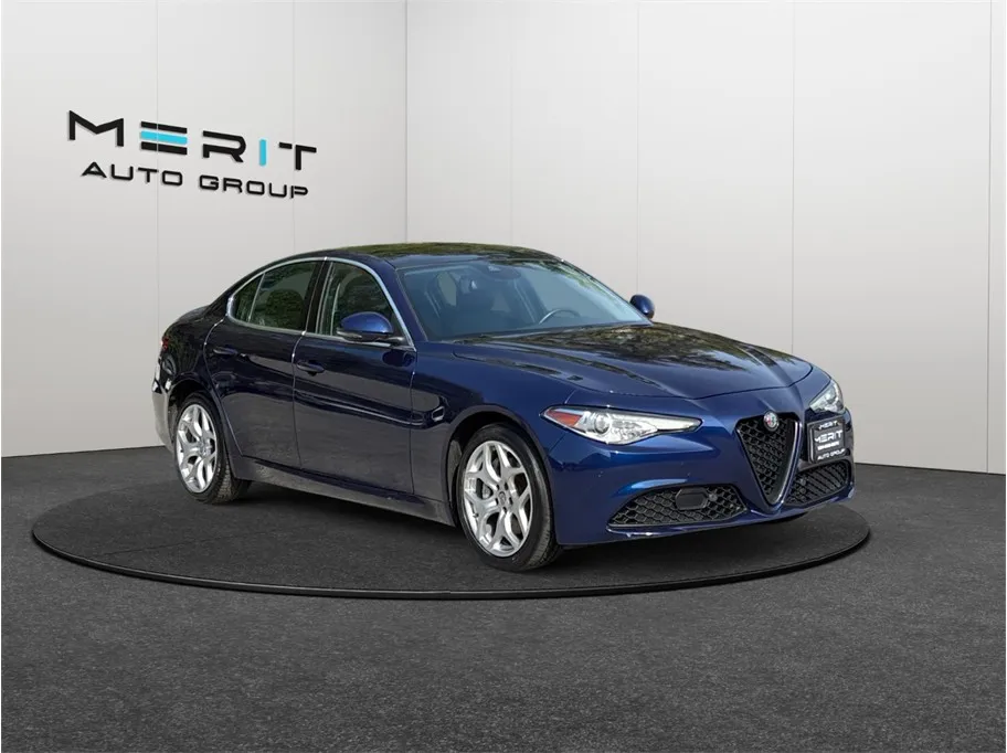 Blue 2020 Alfa Romeo Giulia Ti Sedan 4D for sale in Jacksonville, FL