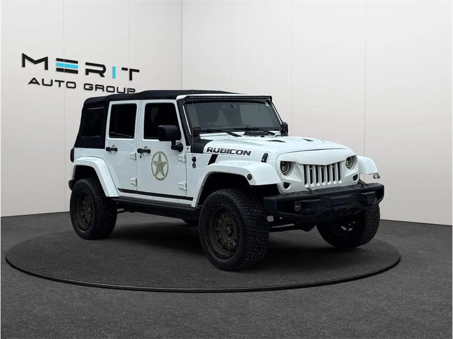 2016 Jeep Wrangler Unlimited Rubicon Hard Rock Sport Utility 4D