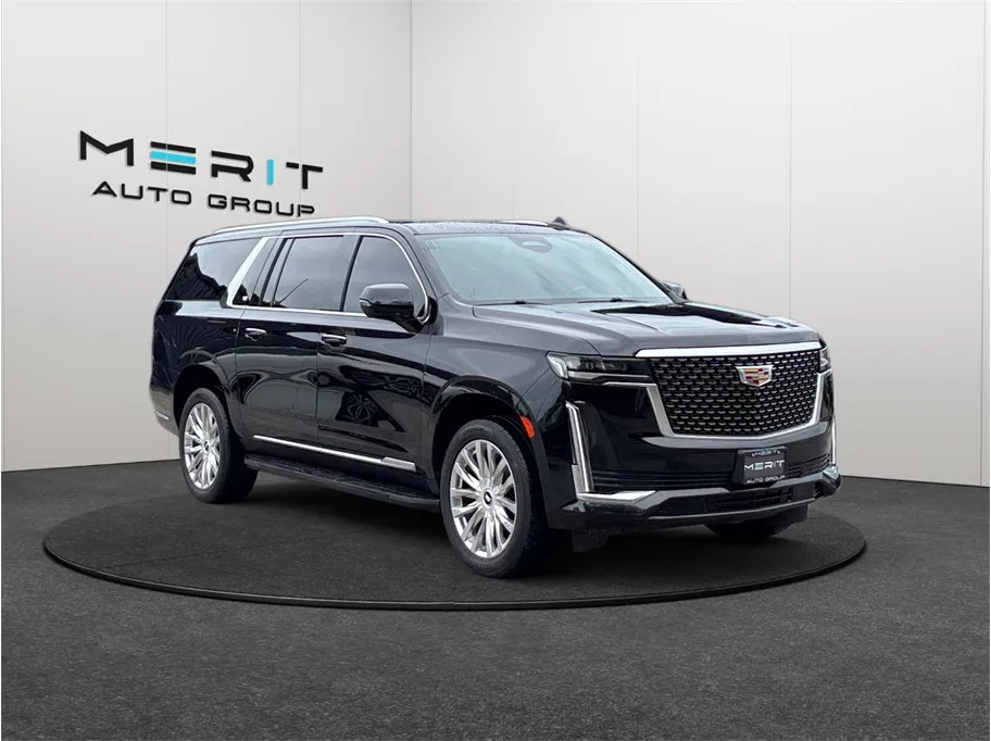 Black 2023 Cadillac Escalade ESV Premium Luxury Sport Utility 4D for sale in Jacksonville, FL