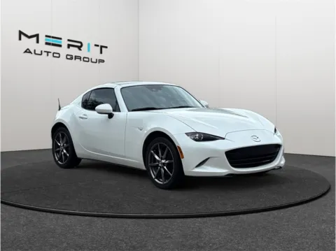White 2022 Mazda MX-5 Miata RF Grand Touring Convertible 2D for sale in Jacksonville, FL