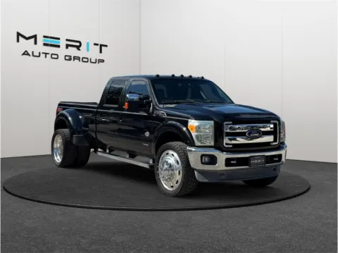 Black 2015 Ford F350 Super Duty Crew Cab King Ranch Pickup 4D 8 ft for sale in Jacksonville, FL