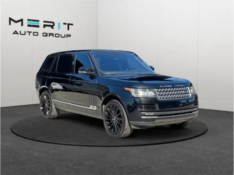 Black 2016 Land Rover Range Rover Supercharged LWB Sport Utility 4D for sale in Jacksonville, FL