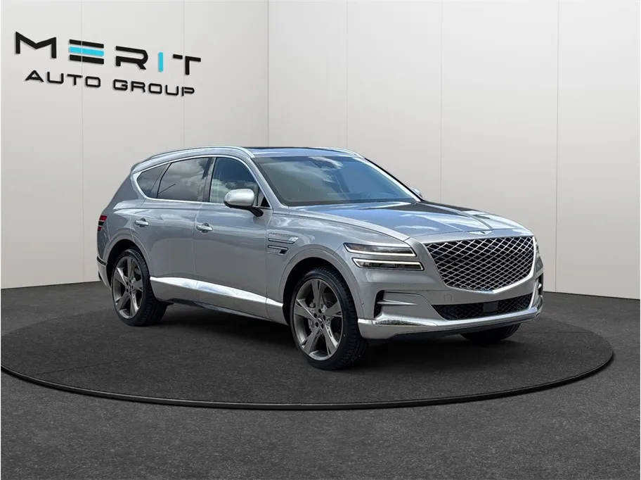 Gray 2021 Genesis GV80 3.5T Standard Sport Utility 4D for sale in Jacksonville, FL