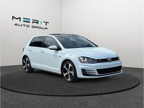 White 2016 Volkswagen Golf GTI Autobahn Hatchback Sedan 4D for sale in Jacksonville, FL