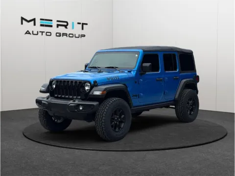 More photos of 2021 Jeep Wrangler Unlimited Willys Sport SUV 4D at Merit Auto Group Atlantic, FL