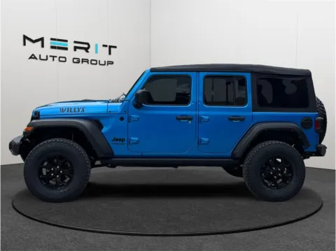 More photos of 2021 Jeep Wrangler Unlimited Willys Sport SUV 4D at Merit Auto Group Atlantic, FL