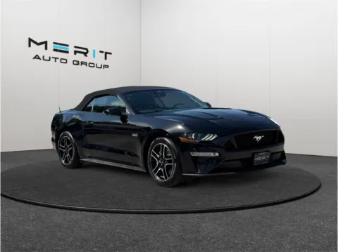 Black 2021 Ford Mustang GT Premium Convertible 2D for sale in Jacksonville, FL