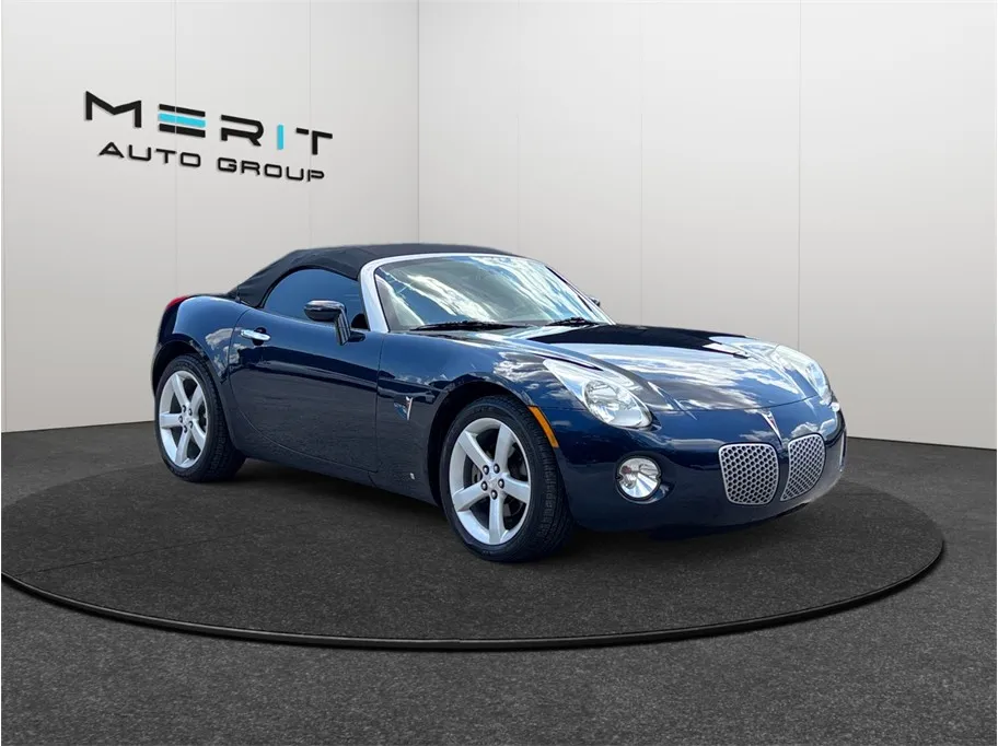 Blue 2007 Pontiac Solstice Convertible 2D for sale in Jacksonville, FL