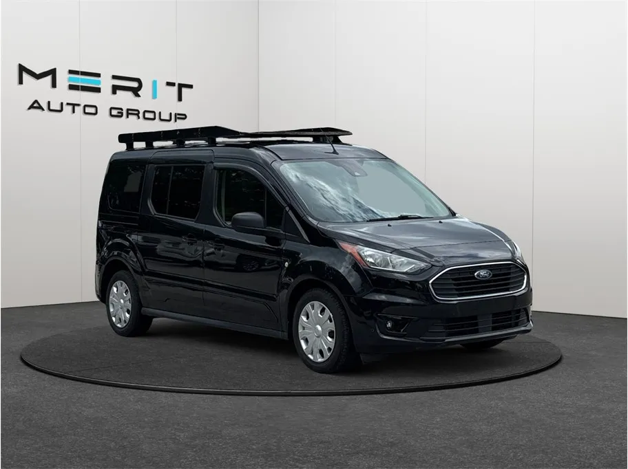 Black 2020 Ford Transit Connect Passenger Wagon XLT Van 4D for sale in Jacksonville, FL