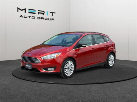 Another view of 2018 Ford Focus Titanium Hatchback 4D for sale in Jacksonville, FL at Merit Auto Group Atlantic