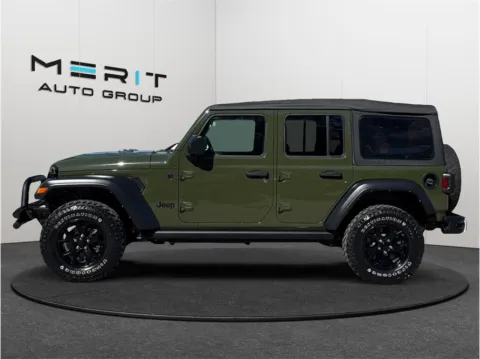 More photos of 2021 Jeep Wrangler Unlimited Willys Sport Utility 4D at Merit Auto Group Atlantic, FL
