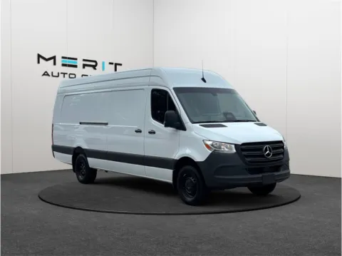 White 2025 Mercedes-benz Sprinter 3500 Cargo High Roof Extended w/170 WB Extended Van 3D for sale in Jacksonville, FL