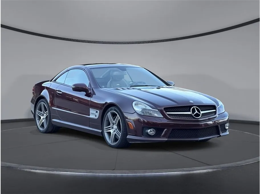 Red 2012 Mercedes-Benz SL-Class SL 63 AMG Roadster 2D for sale in Jacksonville, FL
