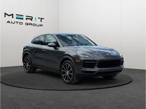 Gray 2021 Porsche Cayenne Coupe S Sport Utility 4D for sale in Jacksonville, FL