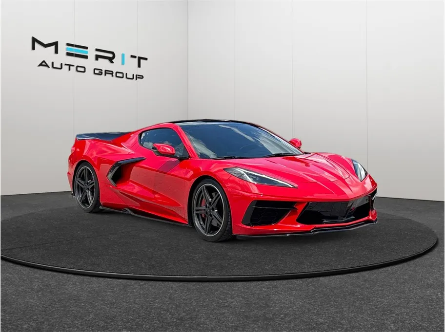 Red 2020 Chevrolet Corvette Stingray Coupe 2D for sale in Jacksonville, FL