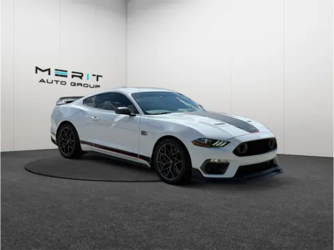 White 2022 Ford Mustang Mach 1 Coupe 2D for sale in Jacksonville, FL