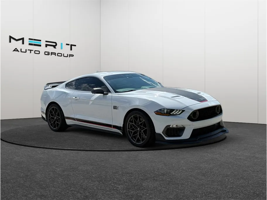 White 2022 Ford Mustang Mach 1 Coupe 2D for sale in Jacksonville, FL