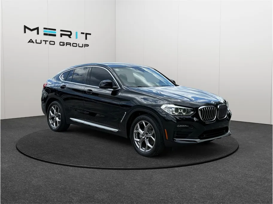 Black 2020 BMW X4 xDrive30i Sport Utility 4D for sale in Jacksonville, FL