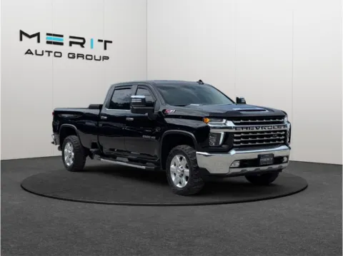 Black 2022 Chevrolet Silverado 2500 HD Crew Cab LTZ Pickup 4D 8 ft for sale in Jacksonville, FL