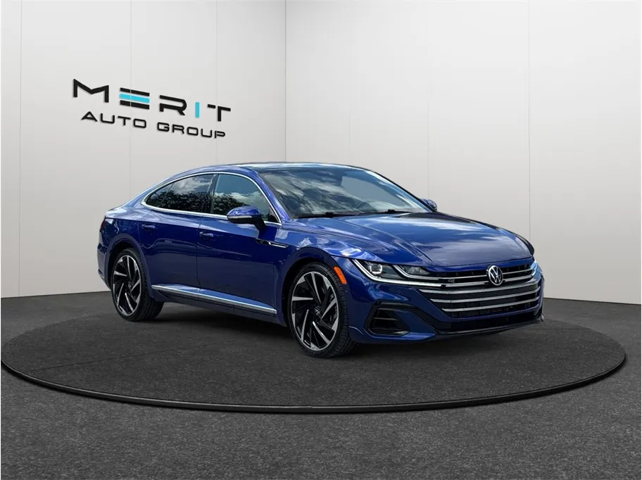 Blue 2021 Volkswagen Arteon SEL Premium R-Line 4Motion Sedan 4D for sale in Jacksonville, FL