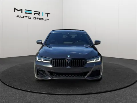 Another view of 2021 BMW 5 Series M550i xDrive Sedan 4D for sale in Jacksonville, FL at Merit Auto Group Atlantic