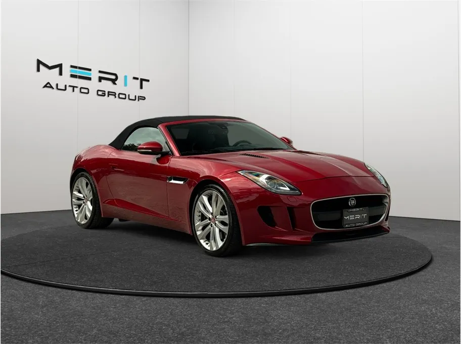 Red 2014 Jaguar F-TYPE Convertible 2D for sale in Jacksonville, FL