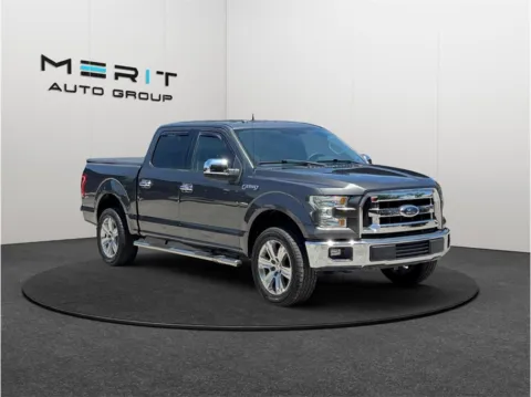 Gray 2016 Ford F-150 SuperCrew Cab XLT Pickup 4D 5 1/2 ft for sale in Jacksonville, FL
