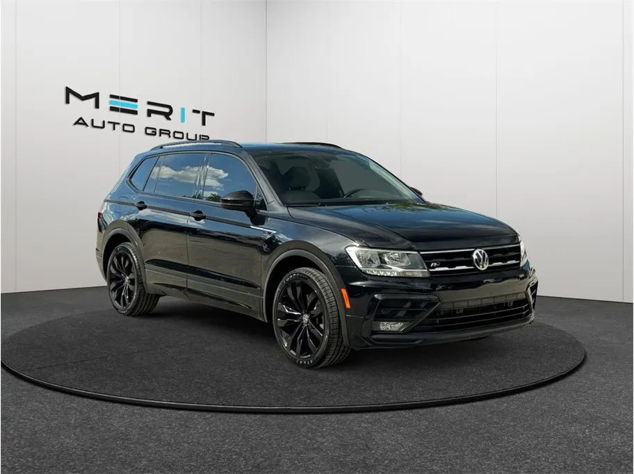 Black 2021 Volkswagen Tiguan SE R-Line Black Sport Utility 4D for sale in Jacksonville, FL