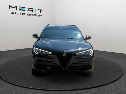 Another view of 2023 Alfa Romeo Stelvio Estrema Sport Utility 4D for sale in Jacksonville, FL at Merit Auto Group Atlantic