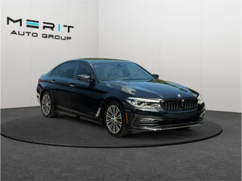 Black 2018 BMW 5 Series 530i Sedan 4D for sale in Jacksonville, FL