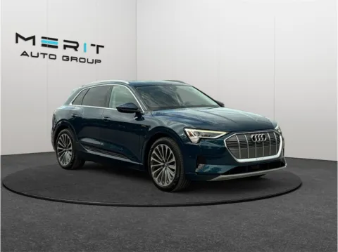 Blue 2019 Audi e-tron Prestige Sport Utility 4D for sale in Jacksonville, FL
