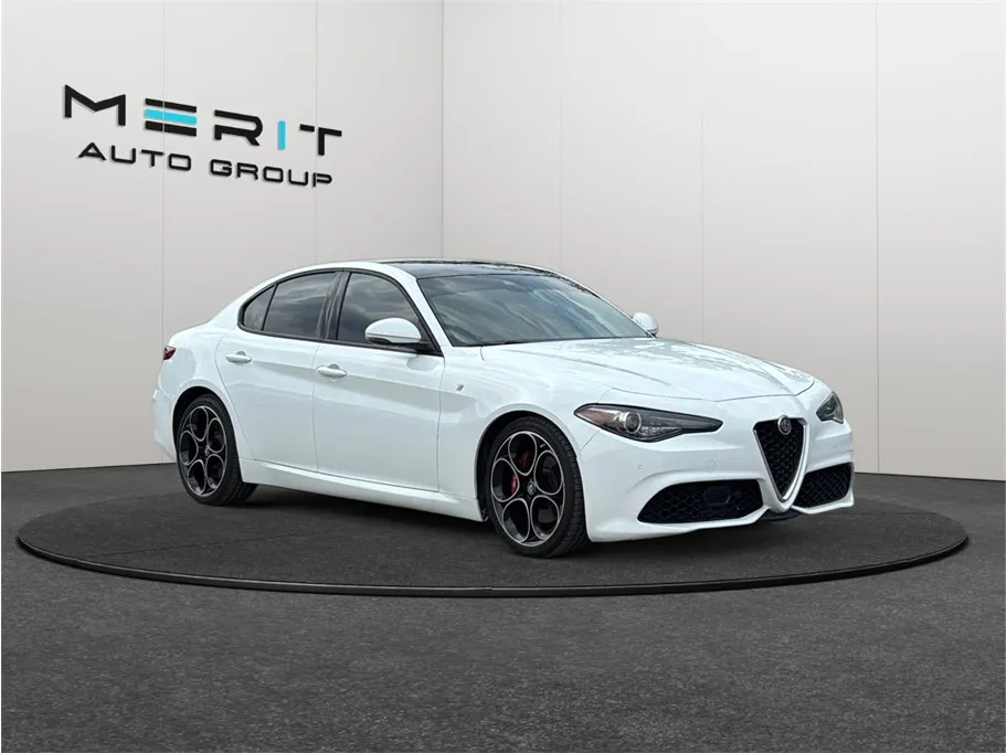 White 2022 Alfa Romeo Giulia Ti Sedan 4D for sale in Jacksonville, FL