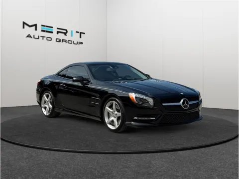 Black 2015 Mercedes-benz SL-Class SL 550 Roadster 2D for sale in Jacksonville, FL