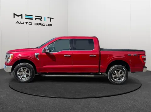 More photos of 2021 Ford F-150 SuperCrew Cab Lariat Pickup 4D 5 1/2 ft at Merit Auto Group Atlantic, FL