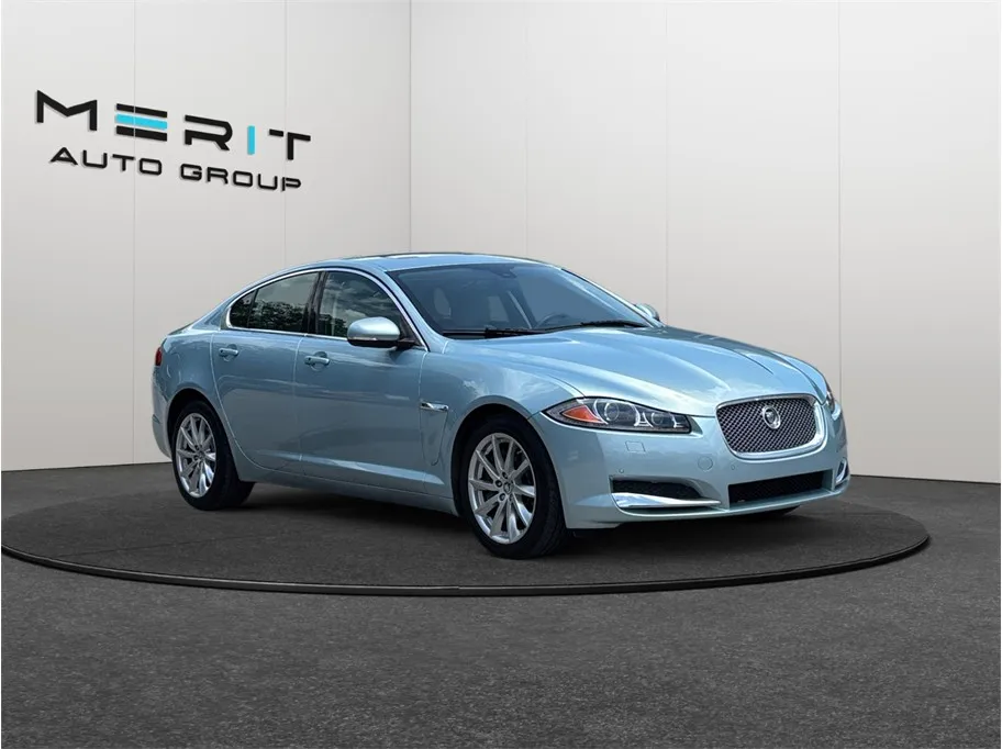 Blue 2012 Jaguar XF Sedan 4D for sale in Jacksonville, FL
