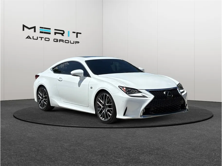 White 2017 Lexus RC 350 Coupe 2D for sale in Jacksonville, FL