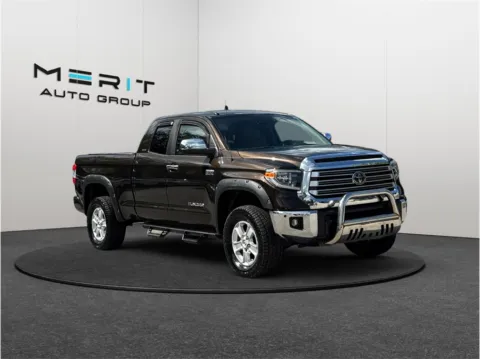 Brown 2019 Toyota Tundra Double Cab Limited Pickup 4D 6 1/2 ft for sale in Jacksonville, FL